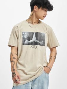 bequemes Mister Tee Herren T-Shirt 180 g/m² mit Baumwolle Beige