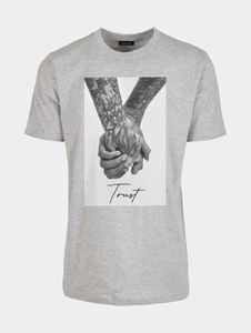 sportliches Mister Tee Herren T-Shirt 180 g/m² mit Baumwolle Grau