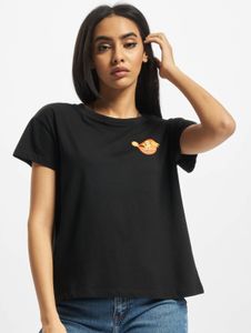 lässiges Mister Tee Damen T-Shirt 140 g/m² mit Baumwolle Schwarz