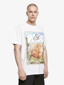 sporty Mister Tee unisex T-shirt 240 g/m² with cotton white