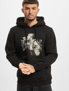 Sudadera con capucha Modern Merchcode para hombre con cordón ajustable, algodón de 300 g/m², color negro.