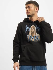 Sweat à capuche Mister Tee pour homme, confortable, avec cordon de serrage, en coton noir.