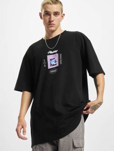 bequemes Mister Tee Herren T-Shirt Oversize 240 g/m² mit Baumwolle Schwarz