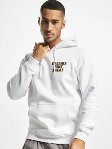Sweat à capuche Mister Tee pour homme, confortable, 300 g/m², coton, blanc