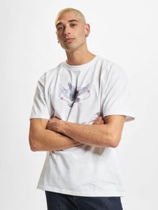 sporty Mister Tee men's T-shirt 240 g/m² with cotton white