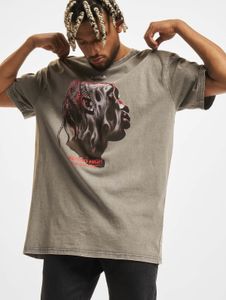 sportliches Mister Tee Herren T-Shirt Oversize 240 g/m² mit Baumwolle Grau