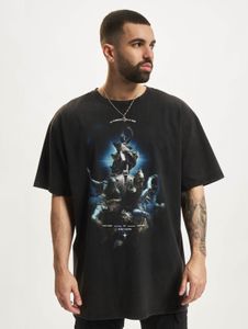 bequemes Mister Tee Herren T-Shirt 240 g/m² mit Baumwolle Schwarz
