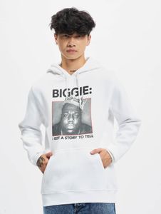 weicher Merchcode Herren Hoodie mit Baumwolle Weiß