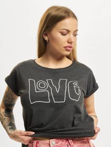 lässiges Mister Tee Damen T-Shirt 180 g/m² mit Baumwolle Anthrazit