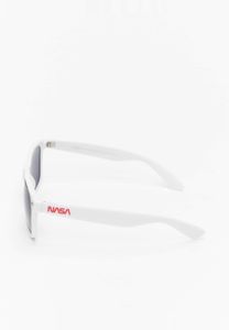 modische Mister Tee Unisex Sonnenbrille Weiß