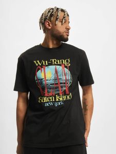 modernes Mister Tee Herren T-Shirt 240 g/m² mit Baumwolle Schwarz