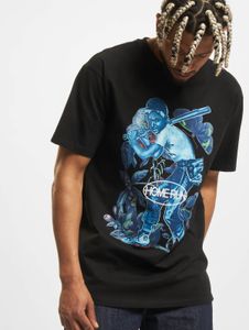 lässiges Mister Tee Herren T-Shirt 240 g/m² mit Baumwolle Schwarz