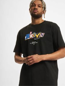 modernes Mister Tee Herren T-Shirt 240 g/m² mit Baumwolle Schwarz