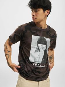 modernes Mister Tee Herren T-Shirt 140 g/m² mit Baumwolle Camouflage