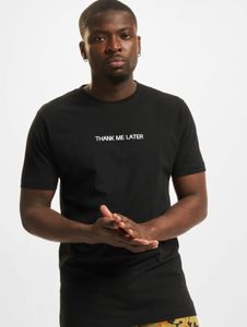 Camiseta Casual Mister Tee para hombre con cremallera, bolsillos, algodón de 180 g/m², color negro.