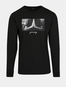 Casual Mister Tee men's sweatshirt with cotton, black