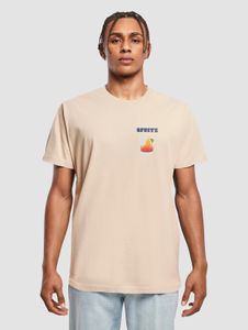 sportliches Mister Tee Herren T-Shirt 200 g/m² mit Baumwolle Beige