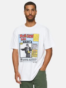 sportliches Mister Tee Herren T-Shirt Oversize 240 g/m² mit Baumwolle Weiß