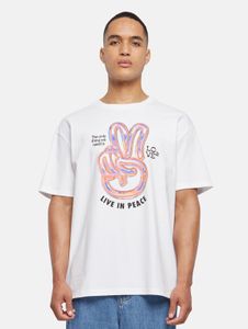 Comfortable Mister Tee men's oversized t-shirt, 240 g/m², cotton, white