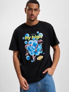 lässiges Mister Tee Herren T-Shirt Oversize 240 g/m² mit Baumwolle Schwarz