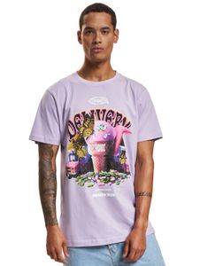 lässiges Mister Tee Herren T-Shirt 200 g/m² mit Baumwolle Violett