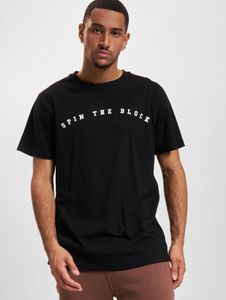 sportliches Mister Tee Herren T-Shirt 200 g/m² mit Baumwolle Schwarz