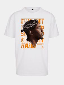 sporty Mister Tee men's T-shirt 240 g/m² with cotton white