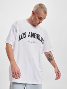 Camiseta Modern Mister Tee para hombre, corte oversize, 240 g/m², algodón, blanca.