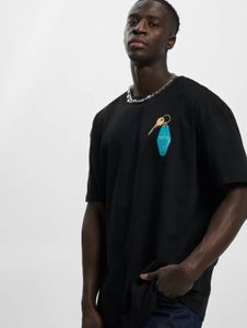 bequemes Mister Tee Herren T-Shirt 240 g/m² mit Baumwolle Schwarz