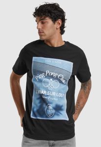sporty Mister Tee men's T-shirt 200 g/m² with cotton black