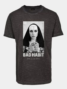 lässiges Mister Tee Herren T-Shirt 140 g/m² mit Baumwolle Dunkelgrau