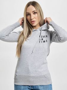 Sweat à capuche pour femme Modern Mister Tee, 280 g/m², coton, gris