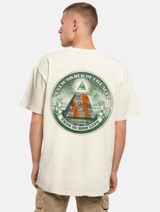 sportliches Mister Tee Herren T-Shirt 240 g/m² mit Baumwolle Beige