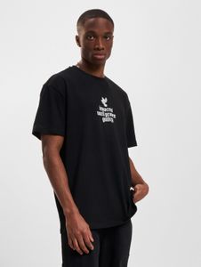 modernes Mister Tee Herren T-Shirt 240 g/m² mit Baumwolle Schwarz