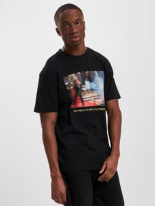 lässiges Mister Tee Herren T-Shirt 240 g/m² mit Baumwolle Schwarz