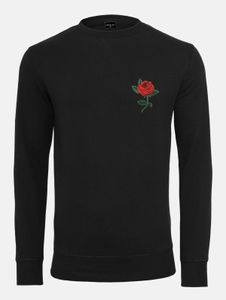 Sweat-shirt homme Casual Mister Tee en coton noir