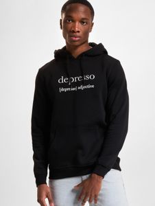 Felpa con cappuccio casual da uomo Mister Tee in cotone, nera
