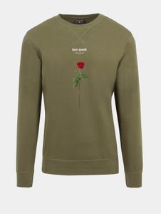 modern Mister Tee men's sweatshirt with cotton khaki