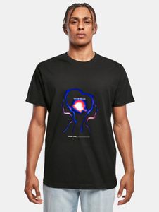 sportliches Mister Tee Herren T-Shirt 200 g/m² mit Baumwolle Schwarz