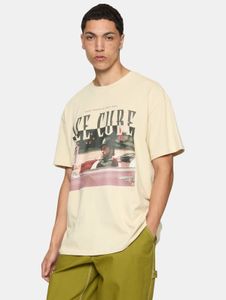 sportliches Mister Tee Herren T-Shirt mit Baumwolle Beige