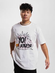 sportliches Mister Tee Herren T-Shirt Oversize mit Baumwolle Weiß