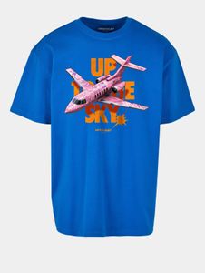 T-shirt da uomo Modern Mister Tee, oversize, 240 g/m², cotone, blu