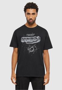 sportliches Mister Tee Herren T-Shirt Oversize 240 g/m² mit Baumwolle Schwarz