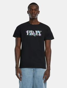 modernes Mister Tee Herren T-Shirt mit Baumwolle Schwarz