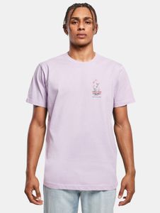 bequemes Mister Tee Herren T-Shirt mit Baumwolle Violett