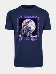 sportliches Mister Tee Herren T-Shirt mit Baumwolle Navy