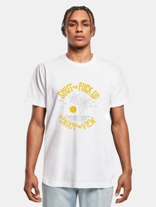 lässiges Mister Tee Herren T-Shirt 200 g/m² mit Baumwolle Weiß