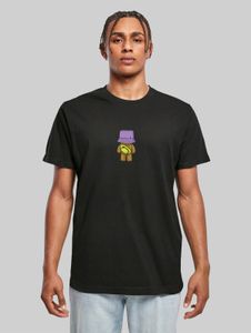 modernes Mister Tee Herren T-Shirt mit Baumwolle Schwarz