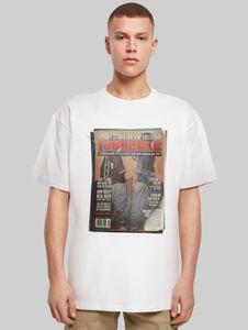 Modern Mister Tee men's oversized cotton T-shirt, white