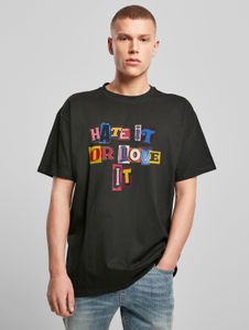 sporty Mister Tee men's T-shirt with cotton, black
